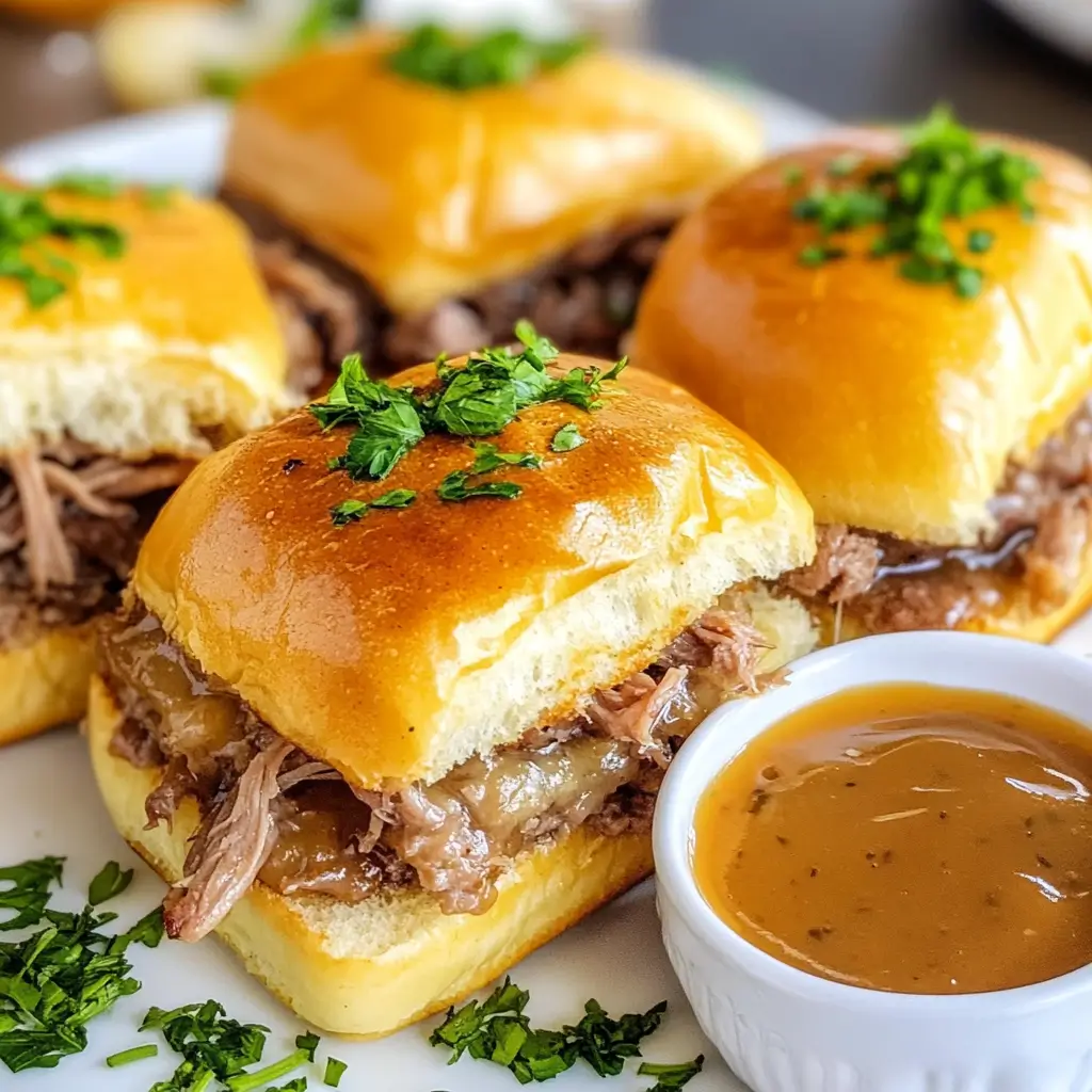 French Dip Sliders Recipe