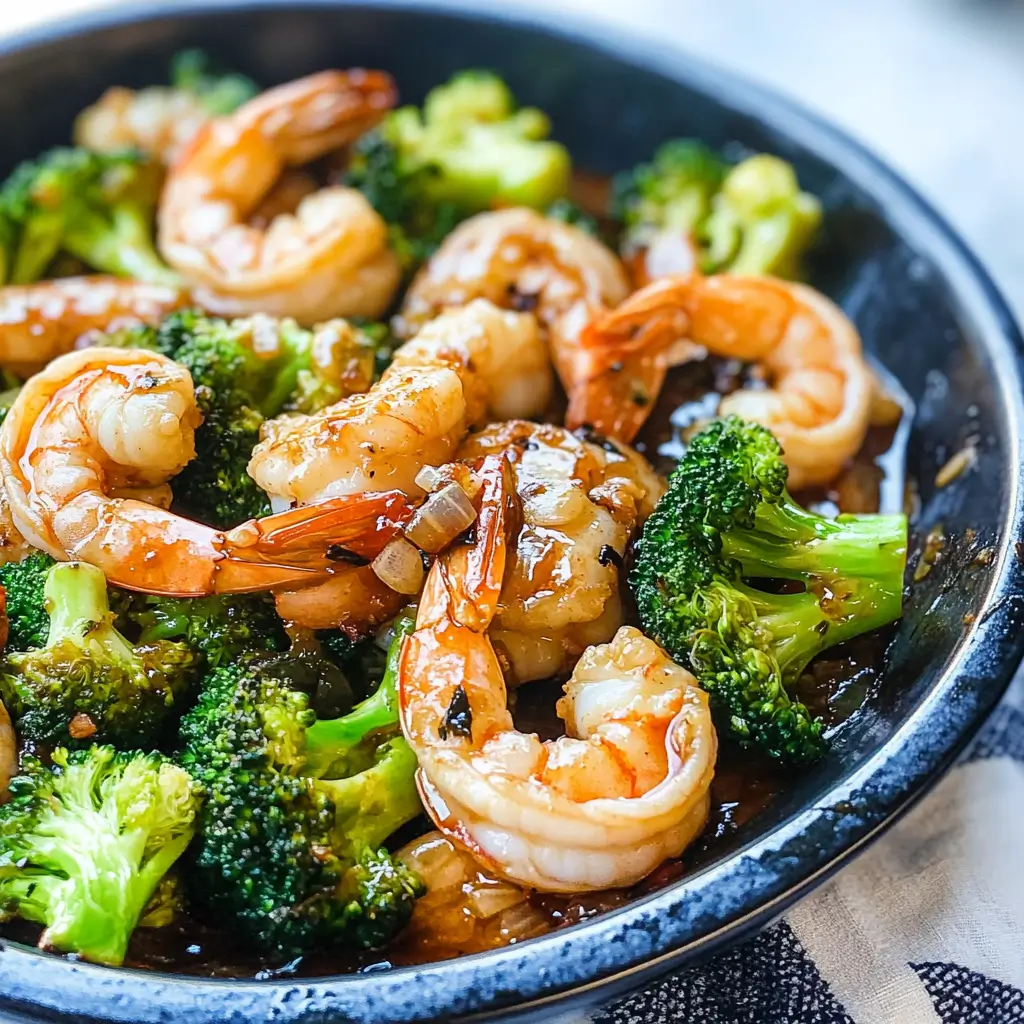 shrimp and broccoli stir fry
